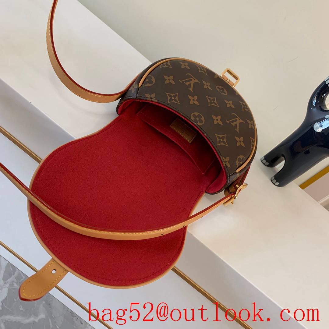 Louis Vuitton LV Monogram Sac Tambourin Shoulder Bag M44860 Brown