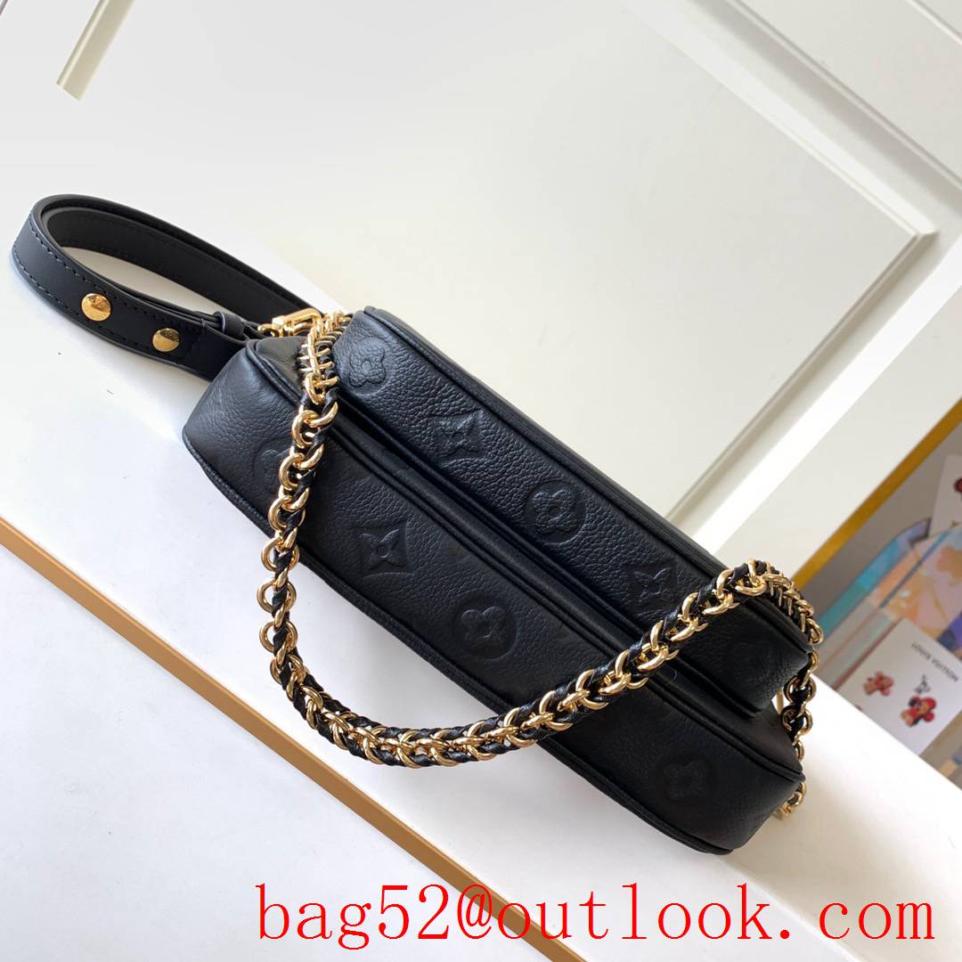 Louis Vuitton LV Multi Pochette Accessoires Shoulder Bag M80399 Black