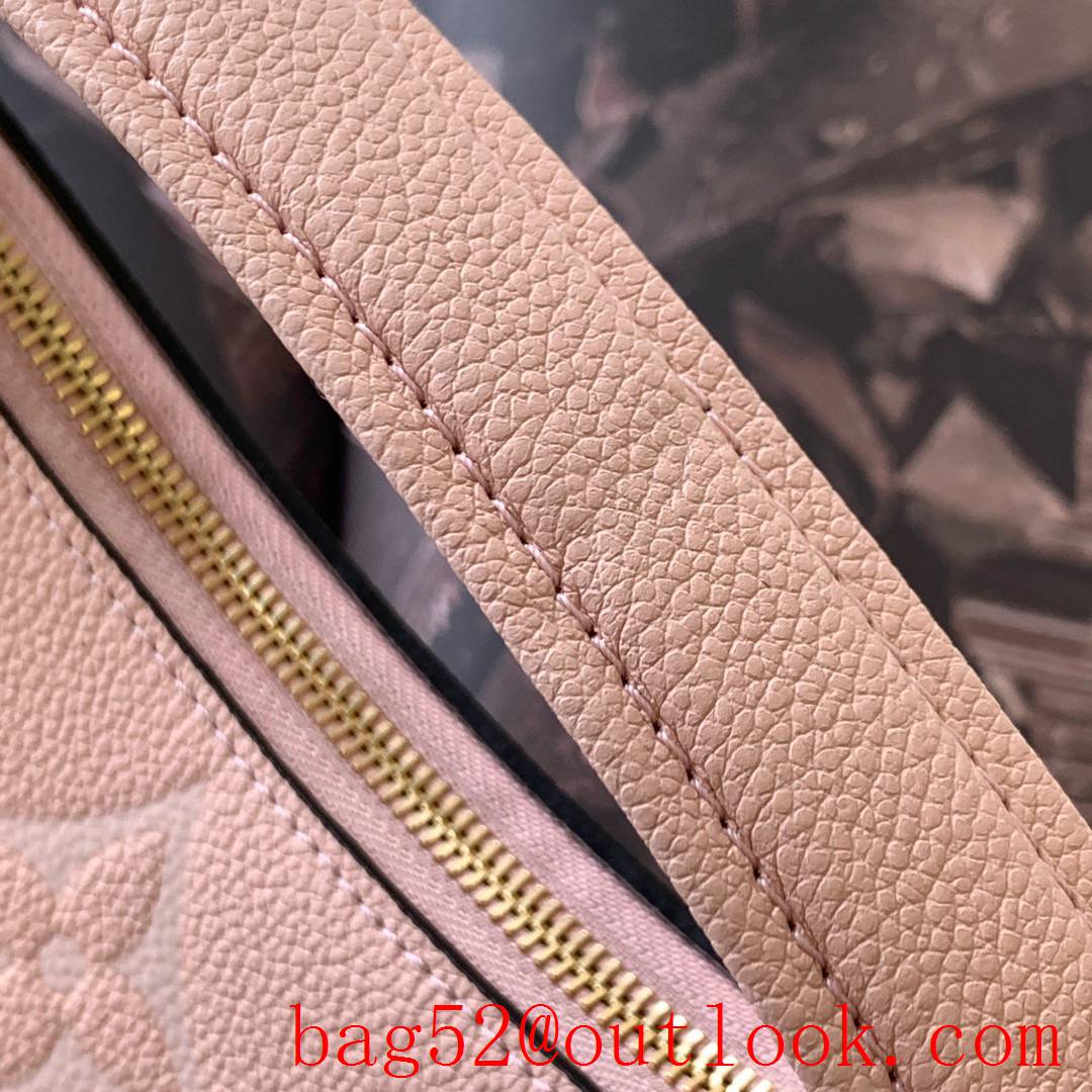 Louis Vuitton LV Monogram Marshmallow Hobo Leather Bag Handbag M45697 Pink