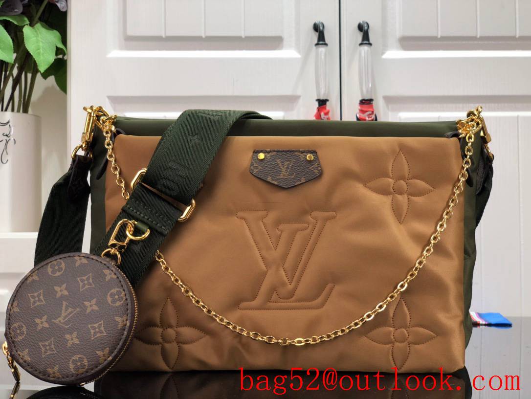 Louis Vuitton LV Maxi Multi Pochette Accessoires Bag M58977 Khaki