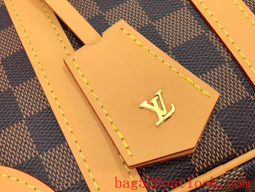 Louis Vuitton LV Valisette Souple BB Shoulder Bag Handbag N50065 Tan