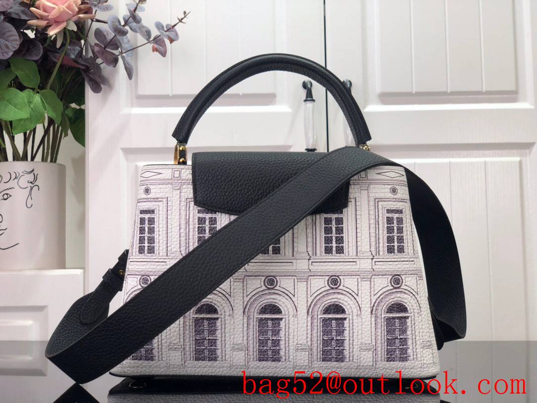 Louis Vuitton LV Capucines MM Architettura Tote Bag Handbag M48865