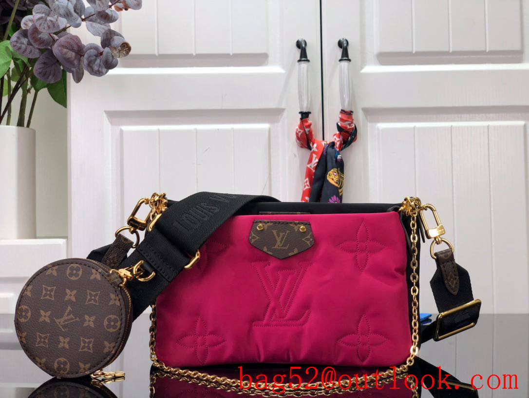 Louis Vuitton LV Multi Pochette Accessoires Shoulder Bag M58980 Rose