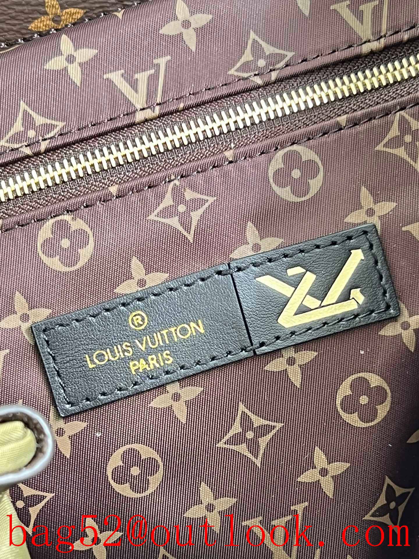 Louis Vuitton LV Monogram Onthego GM Tote Bag Handbag M59007 Green