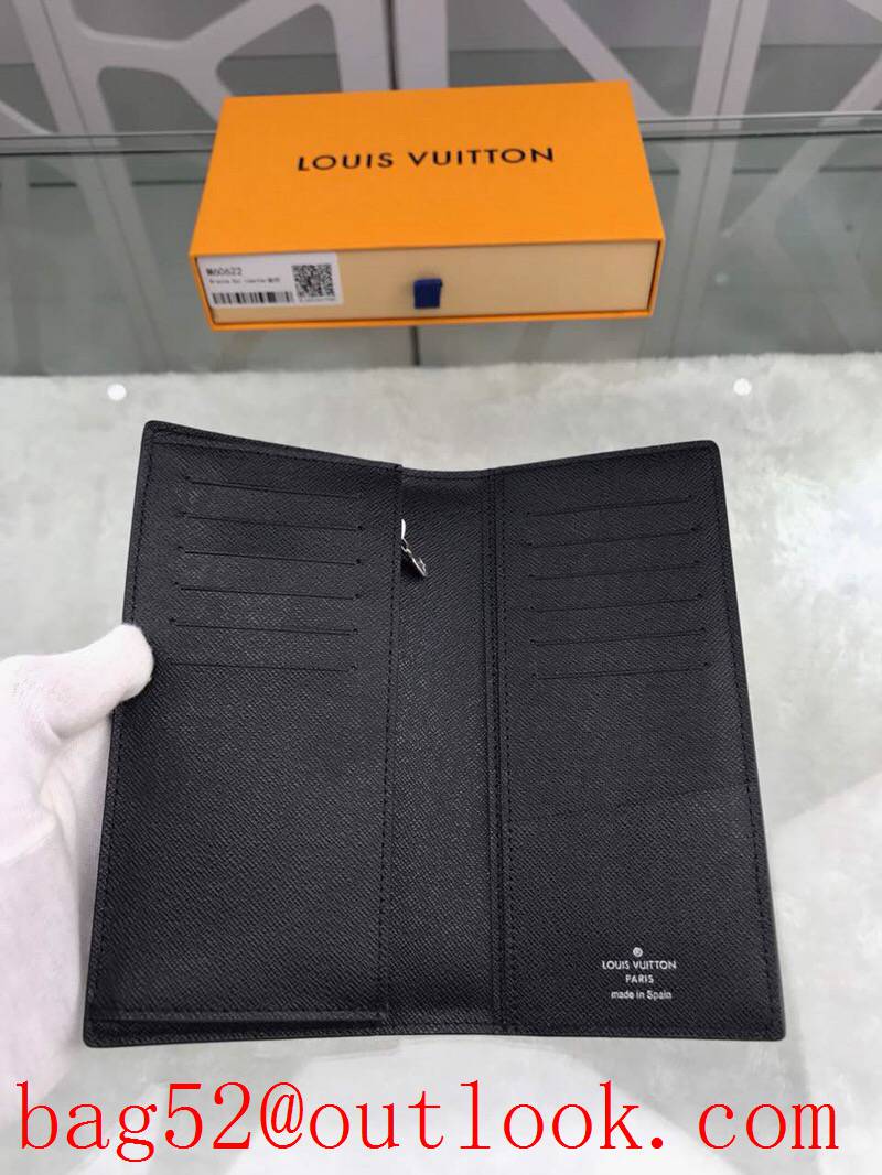 LV Louis Vuitton epi supreme black long wallet purse M60622