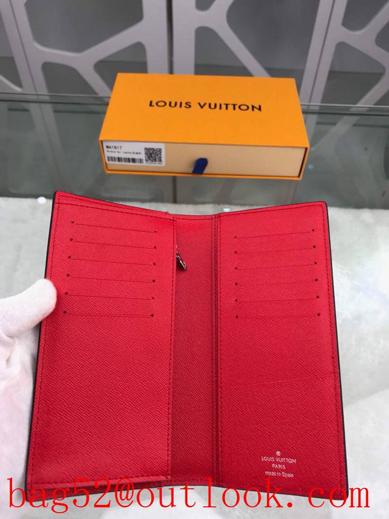 LV Louis Vuitton epi supreme red long wallet purse M61817