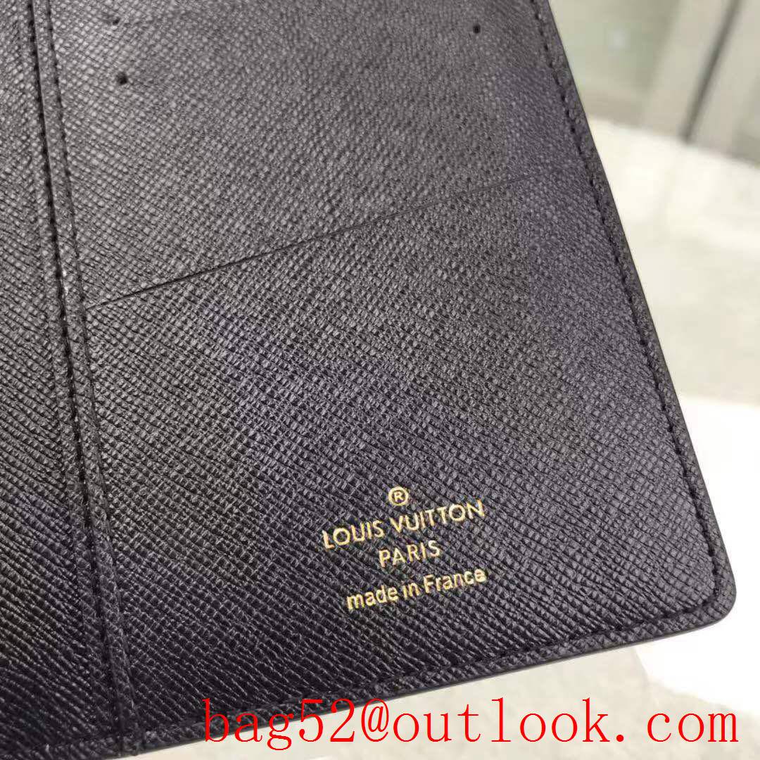 LV Louis Vuitton monogram long 2 flap wallet purse M66540