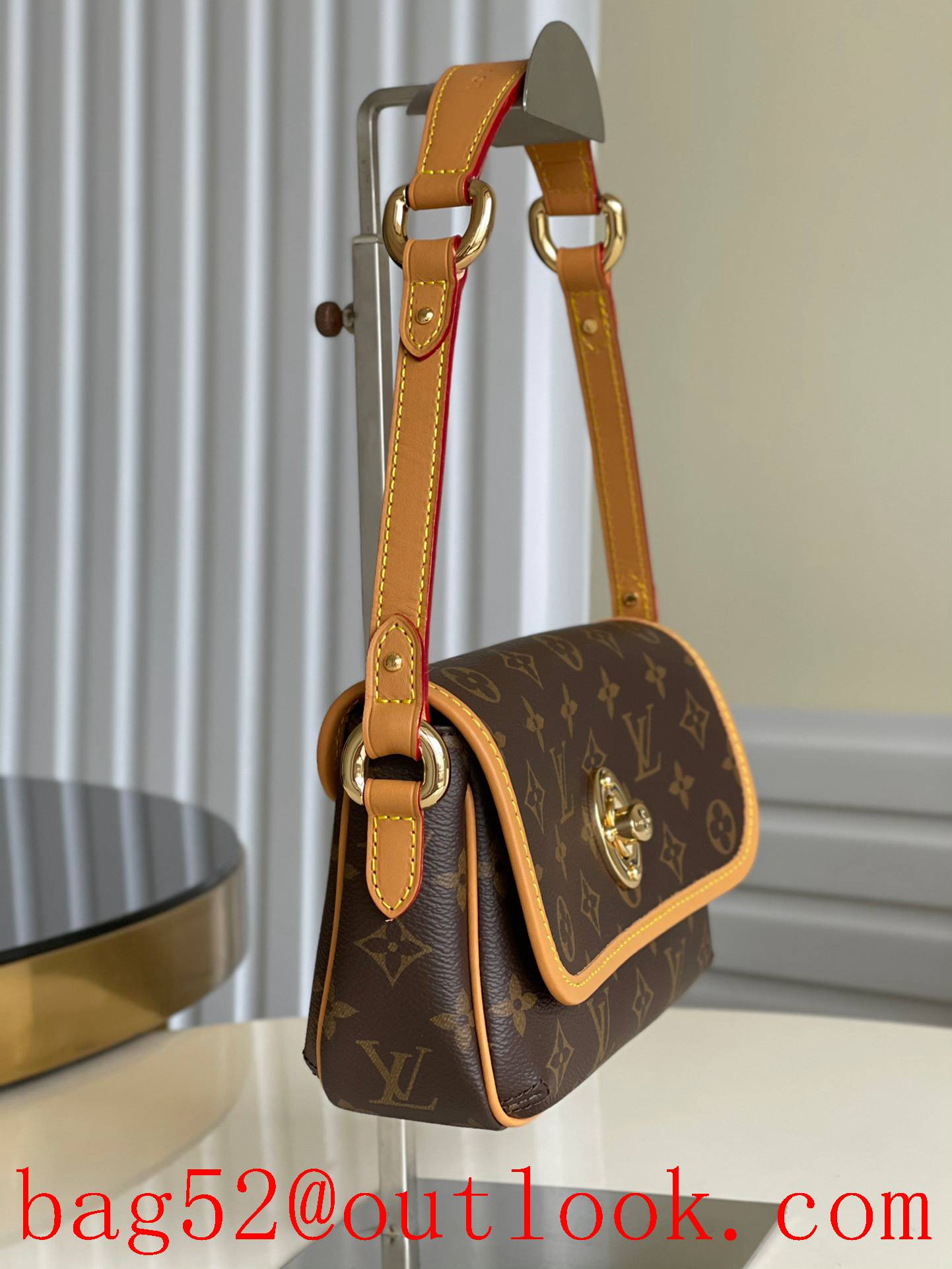 Louis Vuitton LV Monogram Canvas Tikal PM Shoulder Bag Handbag M40078