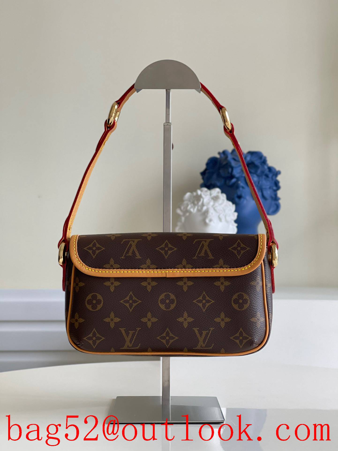 Louis Vuitton LV Monogram Canvas Tikal PM Shoulder Bag Handbag M40078