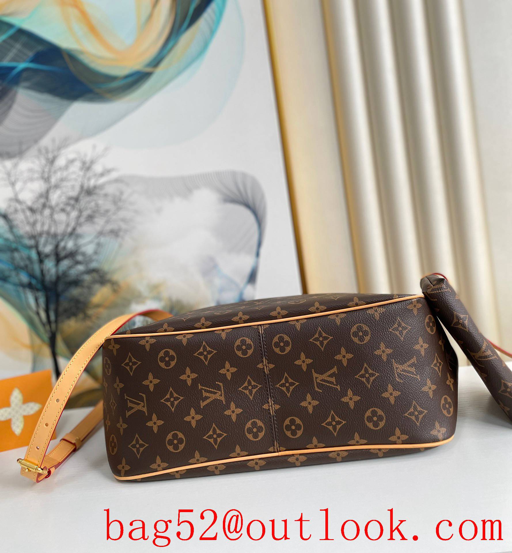 Louis Vuitton LV Monogram Canvas Graceful Shopping Bag Handbag M40352 