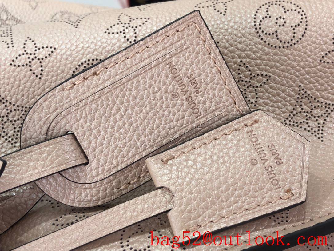 Louis Vuitton LV Monogram Leather Muria Bucket Bag Handbag M58789 Nude 