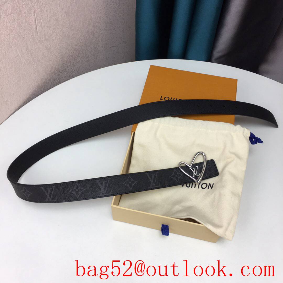 lv Louis Vuitton fall in love 30mm reversible belt 8 colors