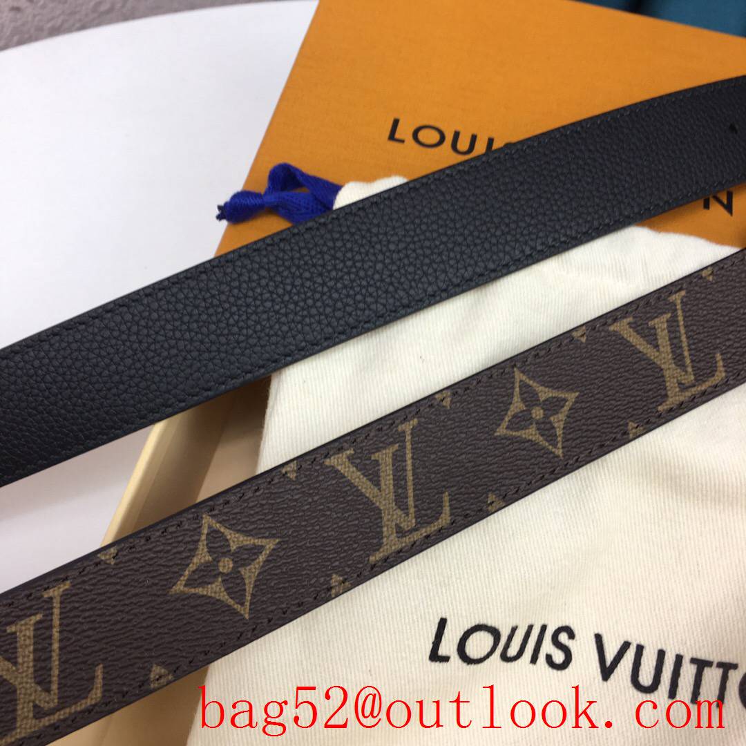 lv Louis Vuitton fall in love 30mm reversible belt 8 colors