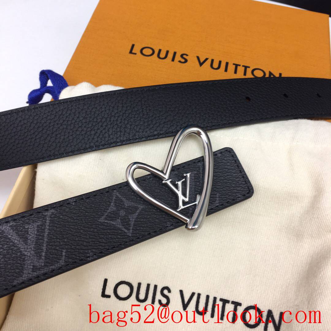 lv Louis Vuitton fall in love 30mm reversible belt 8 colors