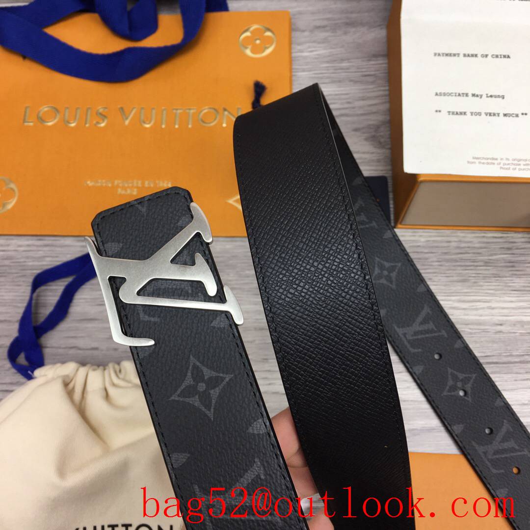 lv Louis Vuitton 40mm colors initiales reversible belt 4 colors