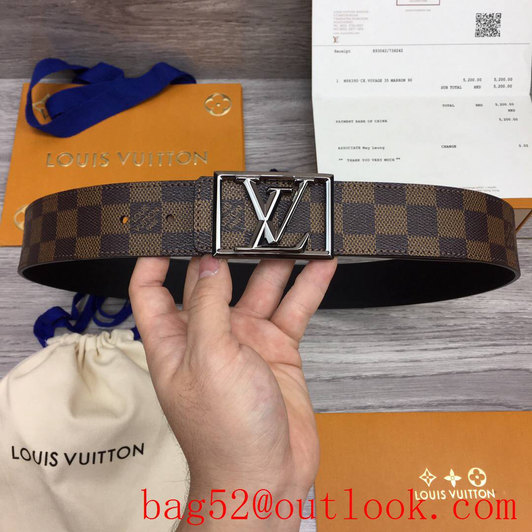 lv Louis Vuitton 40mm pyramide frame reversible M0471V 9 colors