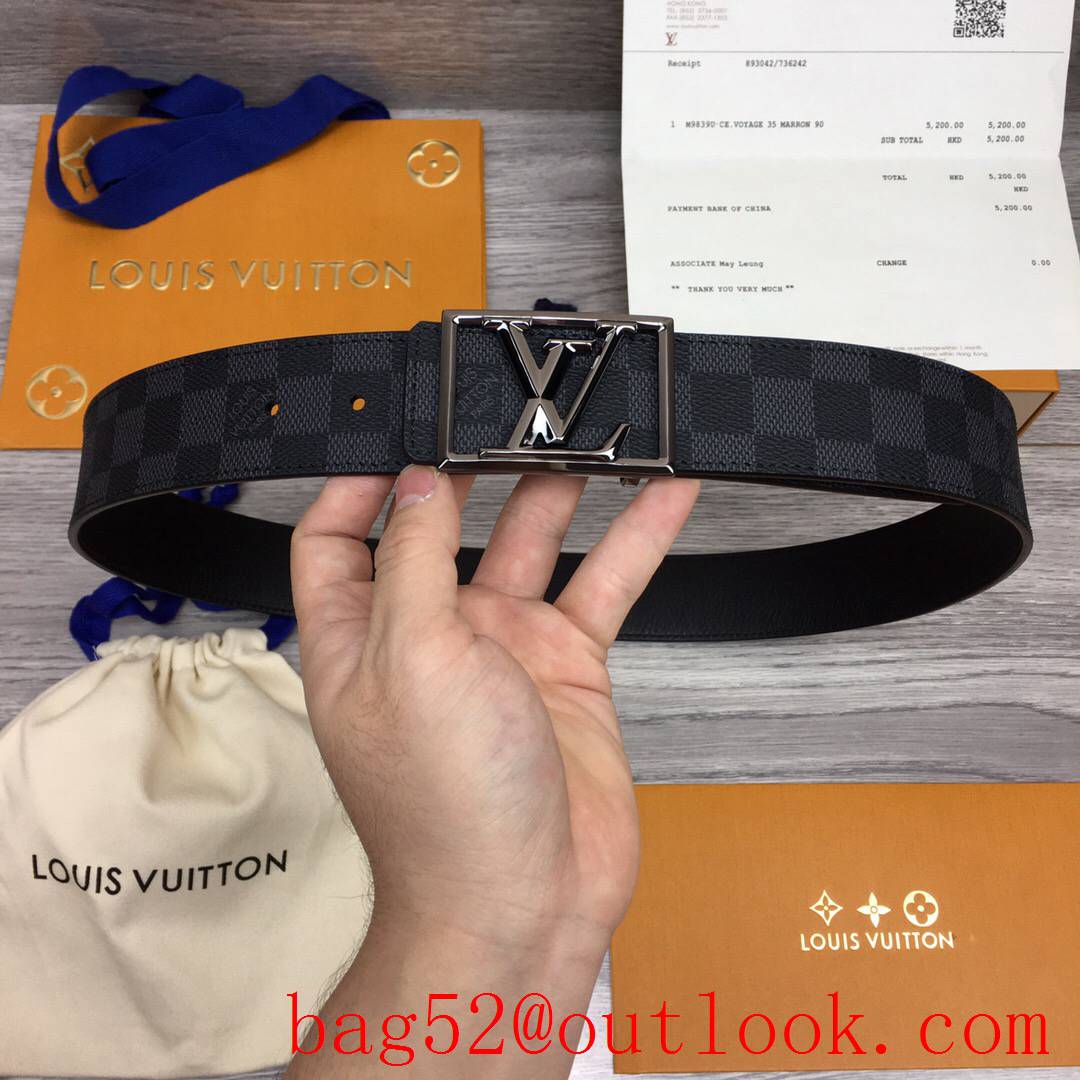 lv Louis Vuitton 40mm pyramide frame reversible M0471V 9 colors