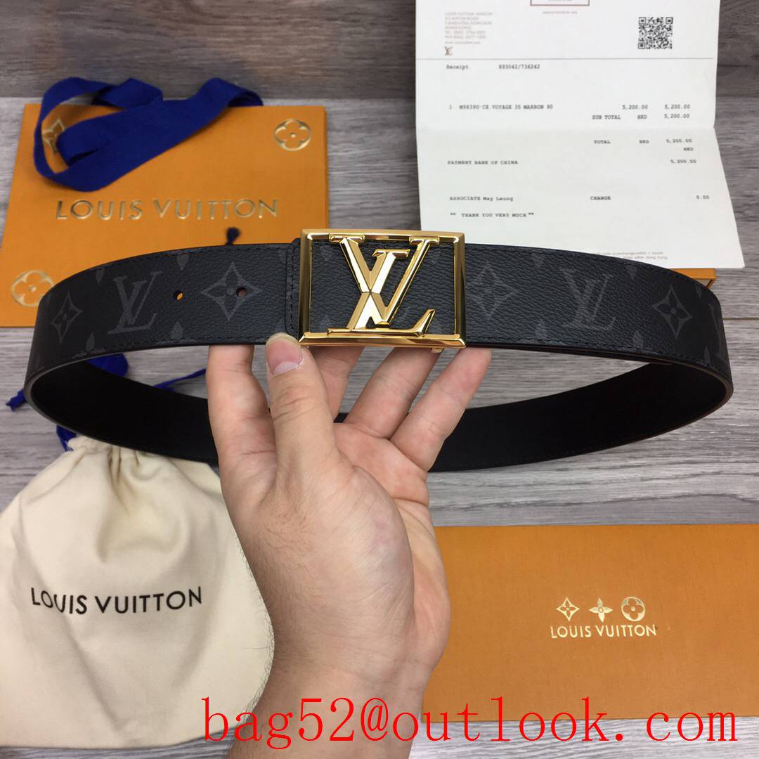 lv Louis Vuitton 40mm pyramide frame reversible M0471V 9 colors