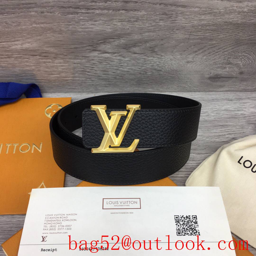 lv Louis Vuitton 40mm new leather belt M0422U 6 colors