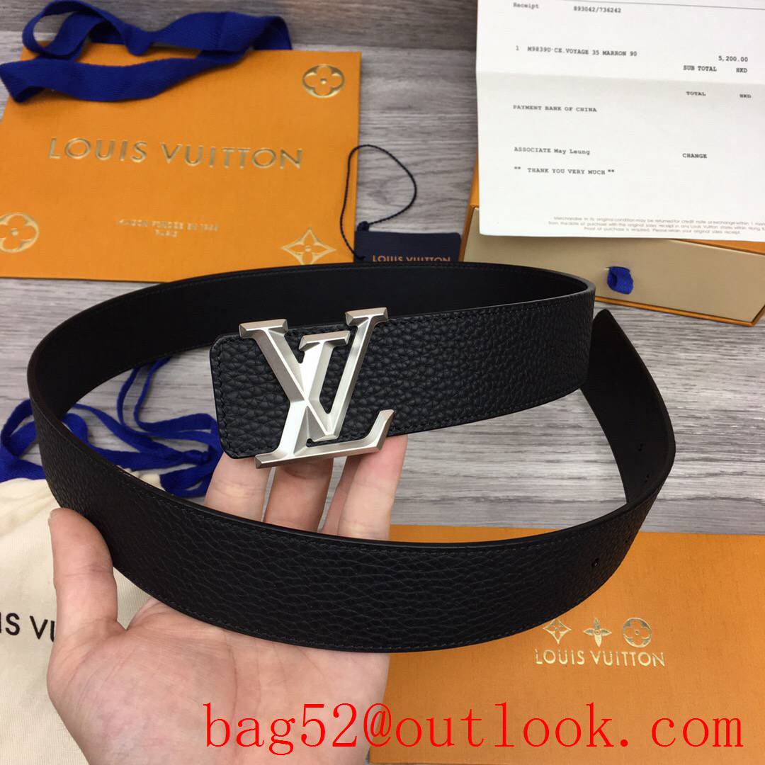 lv Louis Vuitton 40mm new leather belt M0422U 6 colors