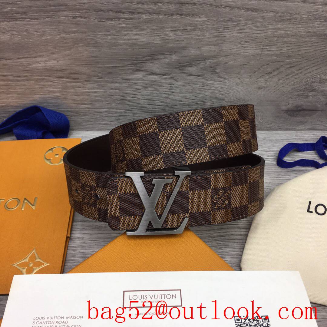 lv Louis Vuitton 40mm classic initiales buckle belt 12 colors