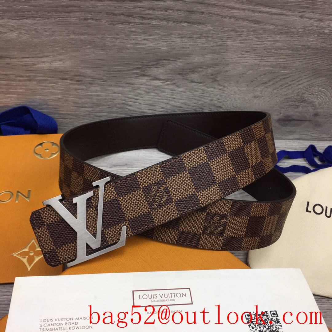 lv Louis Vuitton 40mm classic initiales buckle belt 12 colors