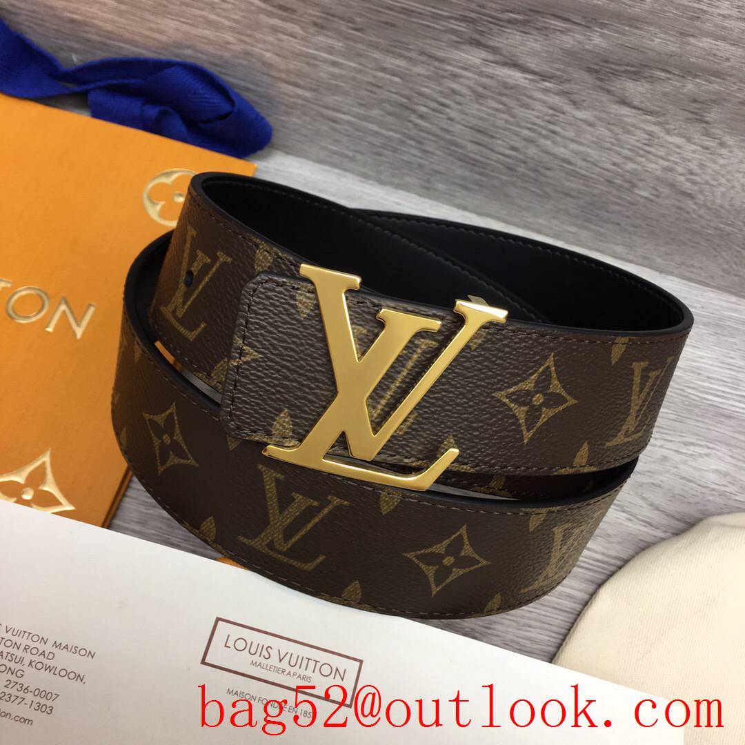 lv Louis Vuitton 40mm classic initiales buckle belt 12 colors