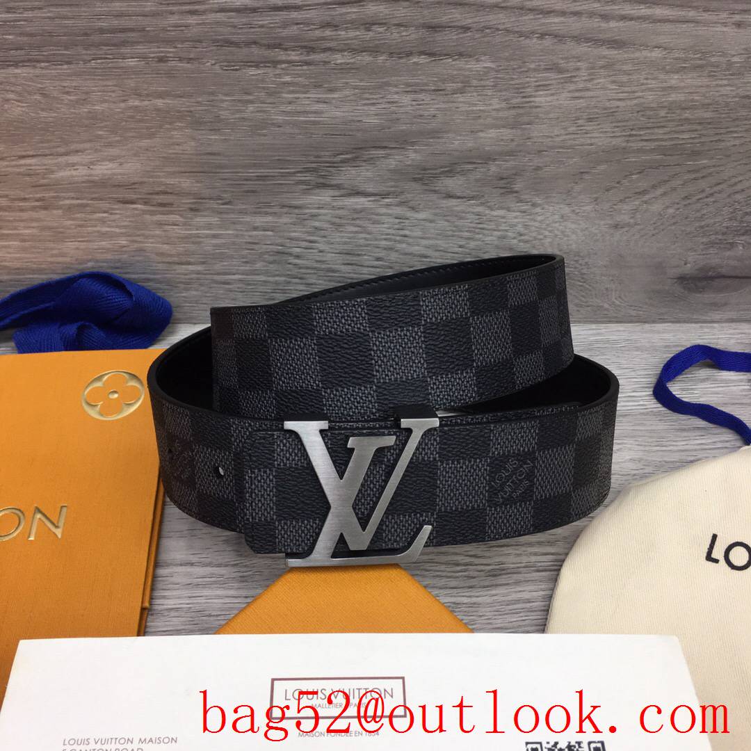 lv Louis Vuitton 40mm classic initiales buckle belt 12 colors