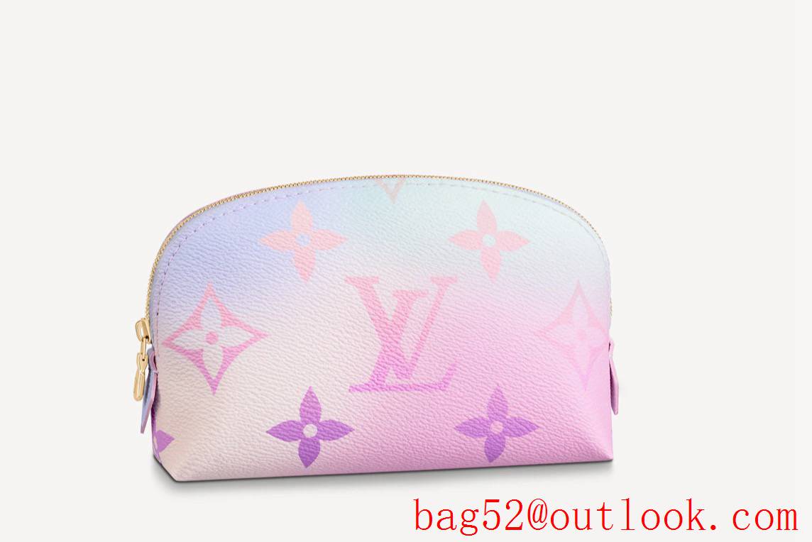 Louis Vuitton LV Pochette Cosmetique Bag Pouch Clutch with Monogram Canvas M59944