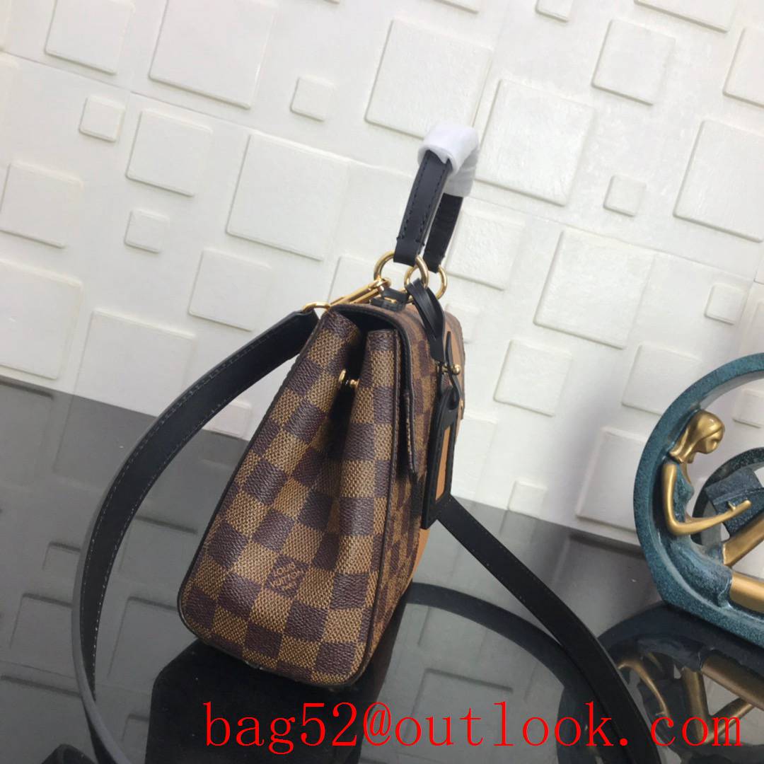 Louis Vuitton LV Bont Street BB Handbag Bag with Damier Ebene Canvas N41071 Tan