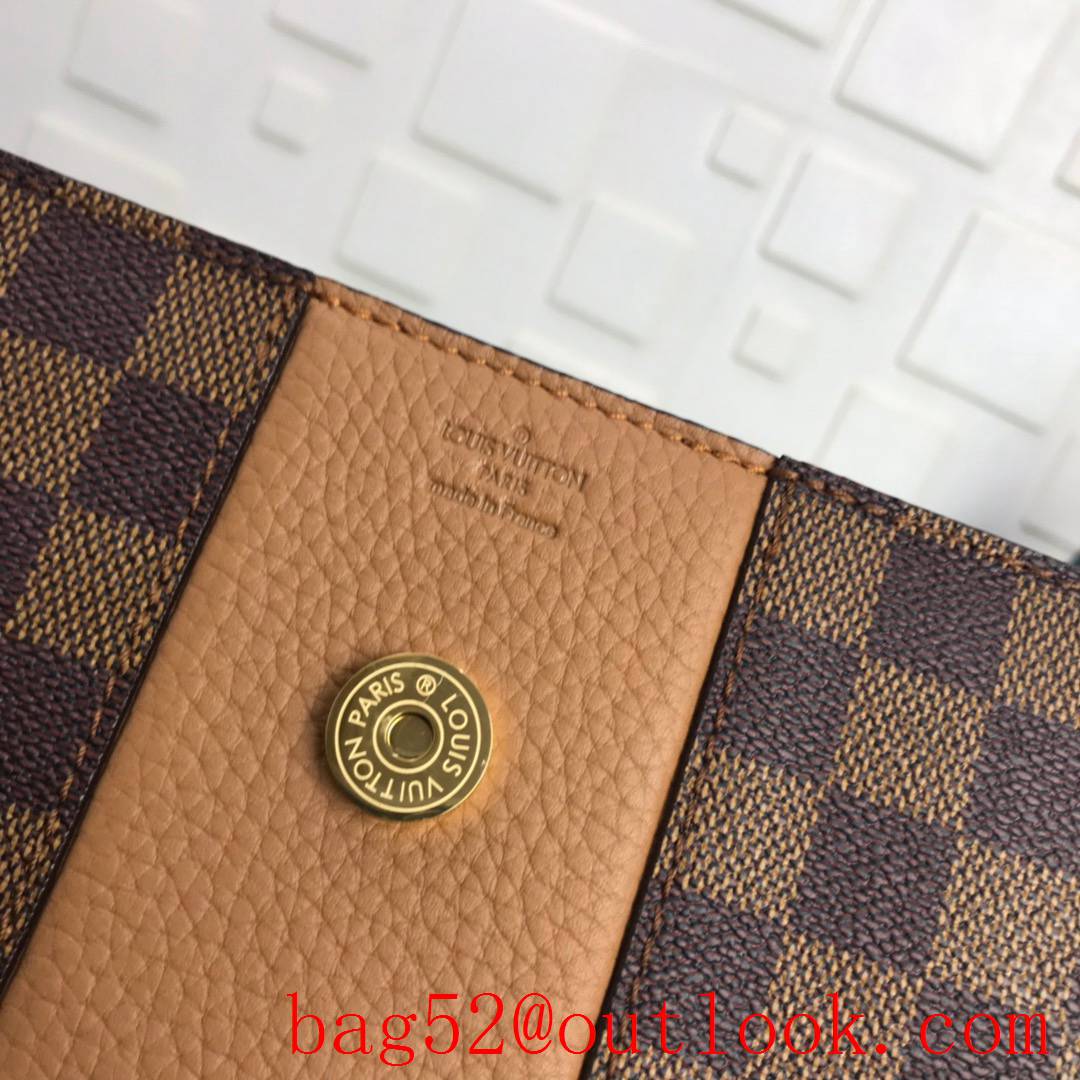 Louis Vuitton LV Bont Street BB Handbag Bag with Damier Ebene Canvas N41071 Tan