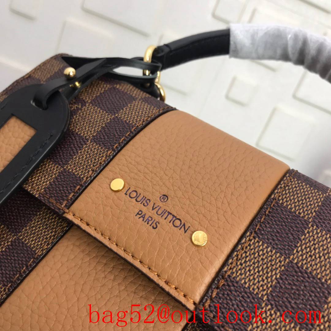 Louis Vuitton LV Bont Street BB Handbag Bag with Damier Ebene Canvas N41071 Tan