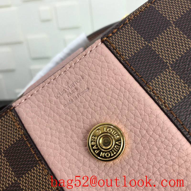 Louis Vuitton LV Bont Street BB Handbag Bag with Damier Ebene Canvas N41071 Pink
