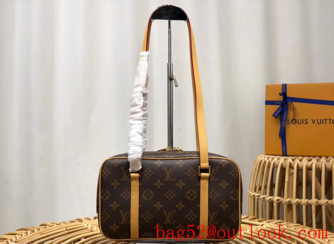 Louis Vuitton LV Monogram Canvas Vintage Cite Camera Bag Handbag M51183 Brown