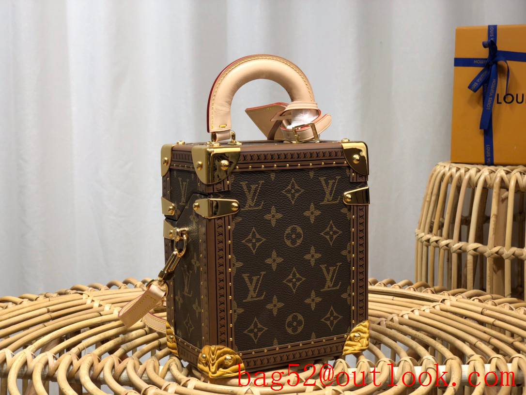 Louis Vuitton LV The Camera Box Bag Handbag with Monogram Canvas M10079 Brown