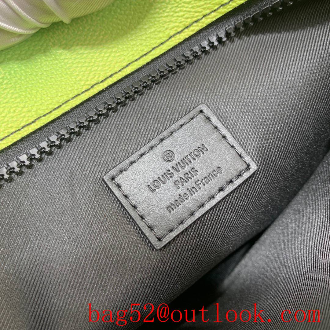 Louis Vuitton LV Men WKD Tote Small Handbag Bag with Damier Stripes Canvas M59919 Green