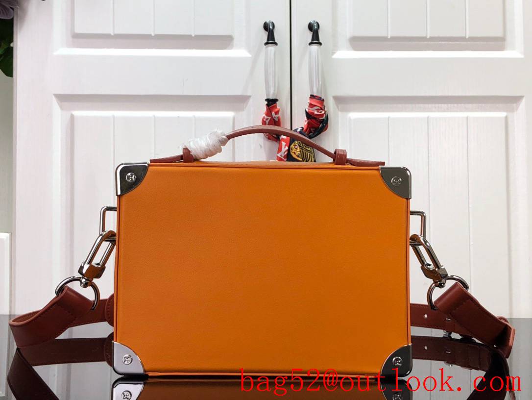 Louis Vuitton Men LV X NBA Handle Trunk Bag Handbag M45785 Orange