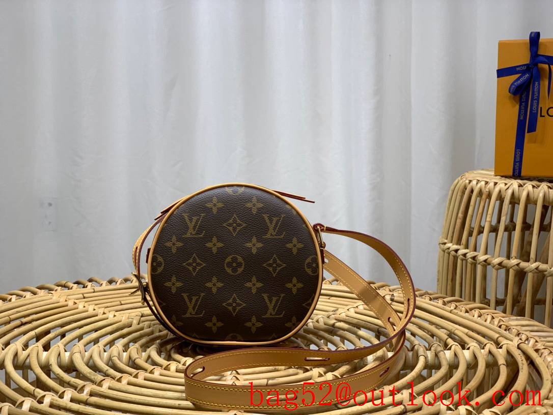 Louis Vuitton LV Boite Chapeau Souple Small Shoulder Bag with Monogram Canvas M45578