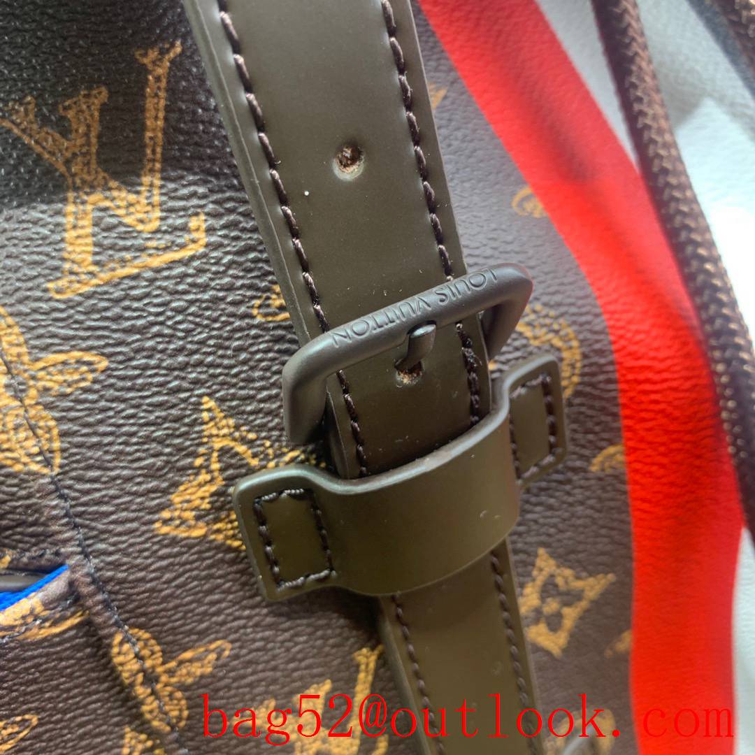 Louis Vuitton LV Men Monogram Canvas Christopher Backpack Bag M59662 Trunk L'OEIL