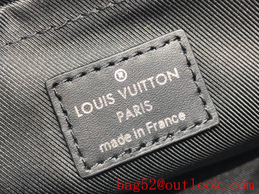 Louis Vuitton LV Men Gaston Wearable Wallet Bag with Monogram Canvas M81018 Black