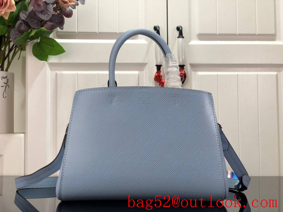 Louis Vuitton LV Marelle Tote BB Handbag Bag with Epi Leather M59950 Blue