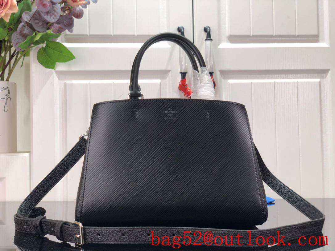 Louis Vuitton LV Marelle Tote BB Handbag Bag with Epi Leather M59952 Black