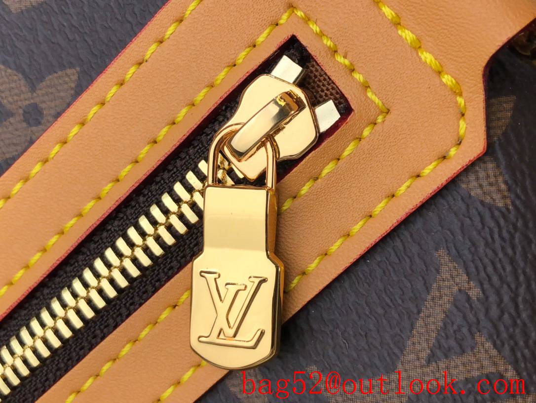 Louis Vuitton LV Men Sac Bosphore Briefcase Bag with Monogram Canvas M40043 Brown