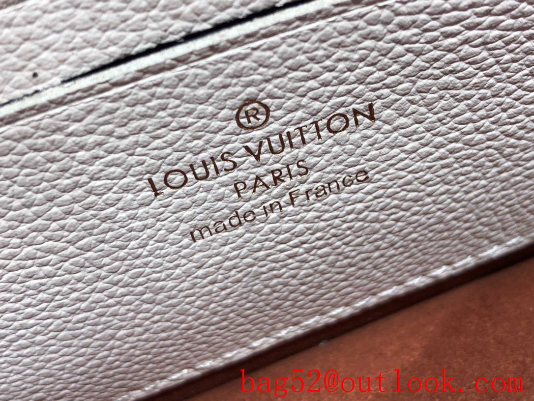 Louis Vuitton LV Calfskin Leather Mylockme Chain Bag Handbag M63471 Brown