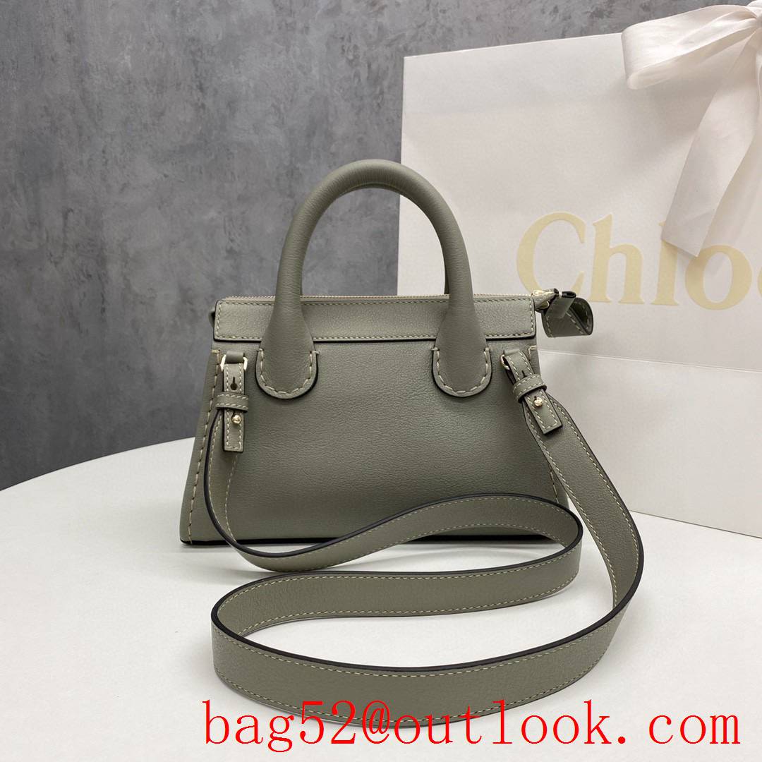 Gucci leather bag in bag thick edging line women;s crossbody green handbag