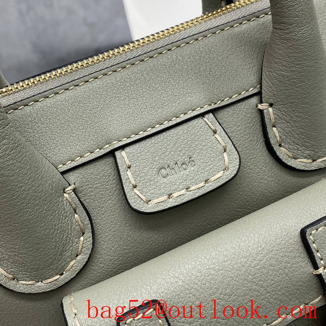 Gucci leather bag in bag thick edging line women;s crossbody green handbag