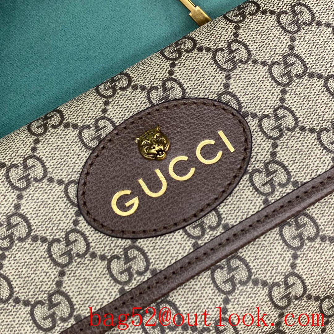 Gucci Tiger head bag small One-sided design women's messenger handbag