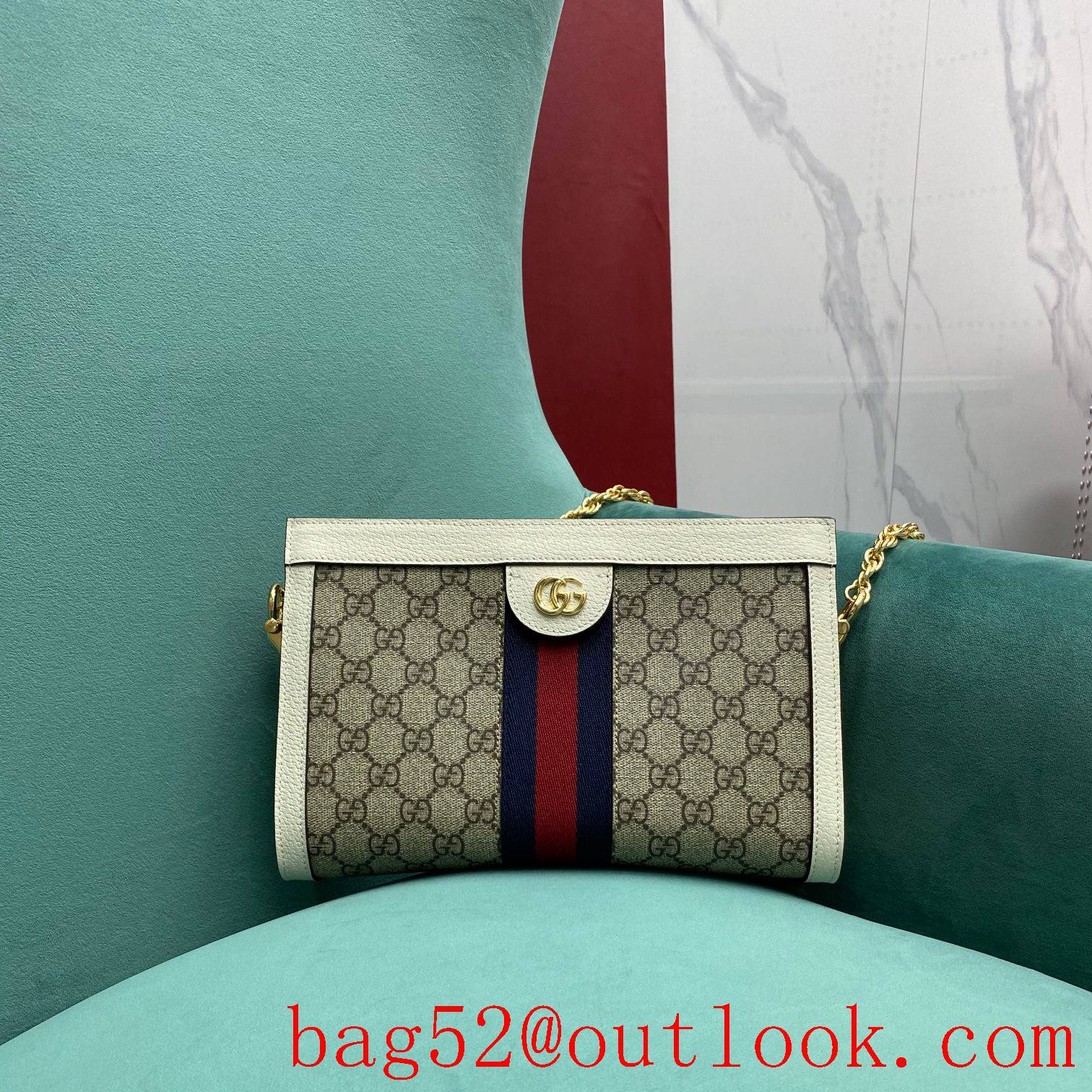 Gucci Ophidia Tote Shoulder Crossbody white handbag
