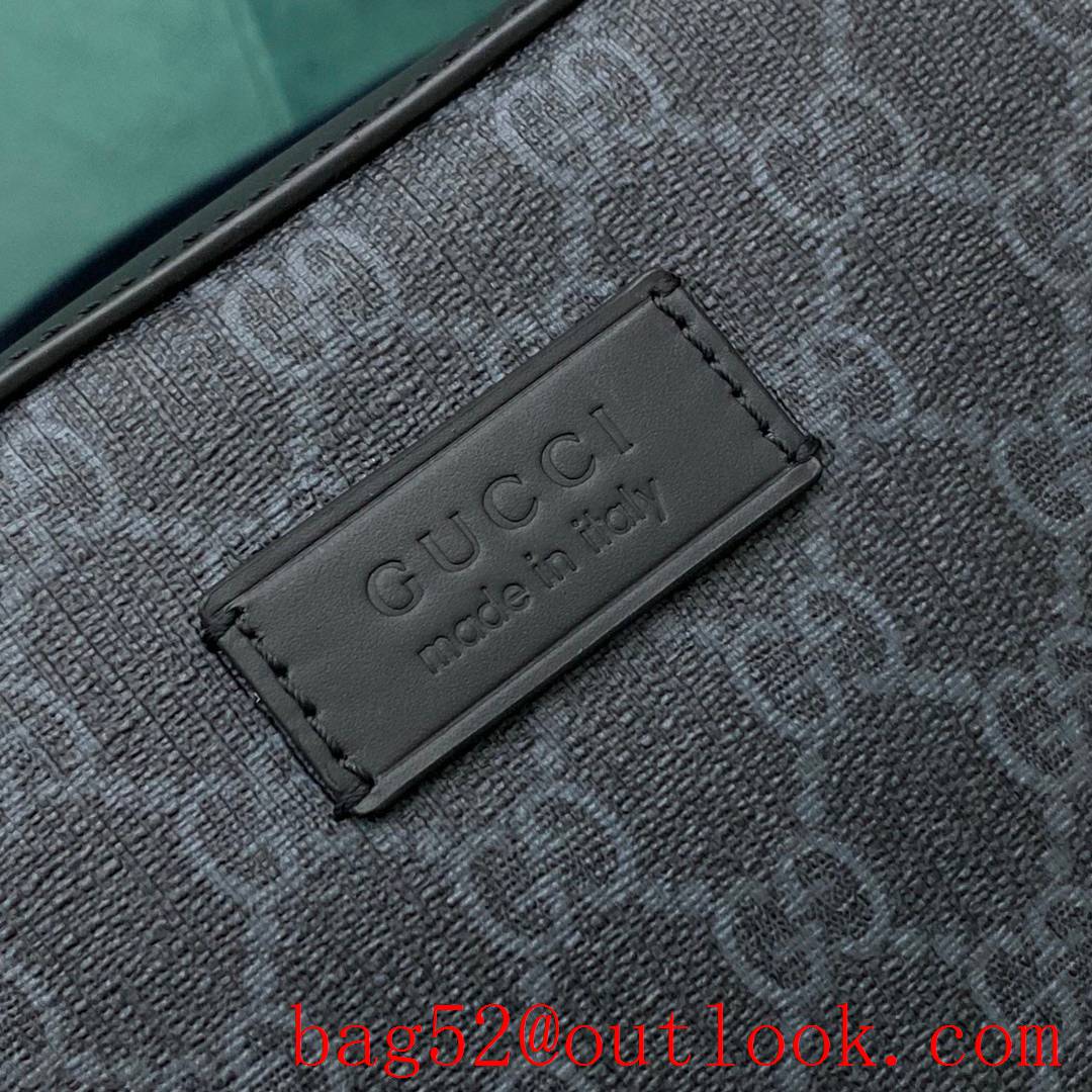 Gucci New camera bag Embossed design with grey font black shoulder handbag