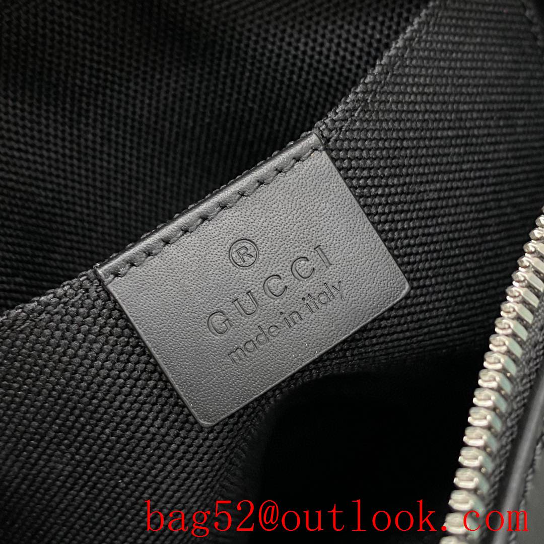 Gucci New camera bag Embossed design with grey font black shoulder handbag